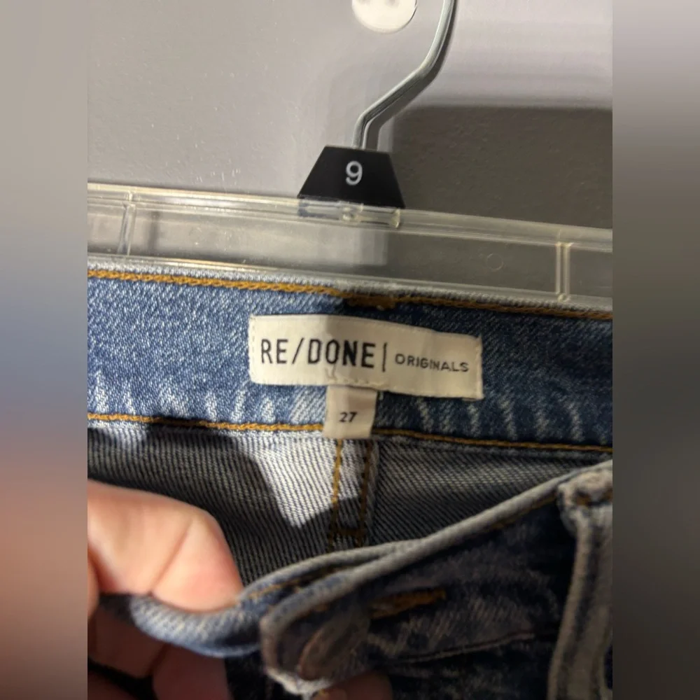 Re/done Originals Double Needle Long in Light 41 Women’s Size 27 - Picture 3 of 6